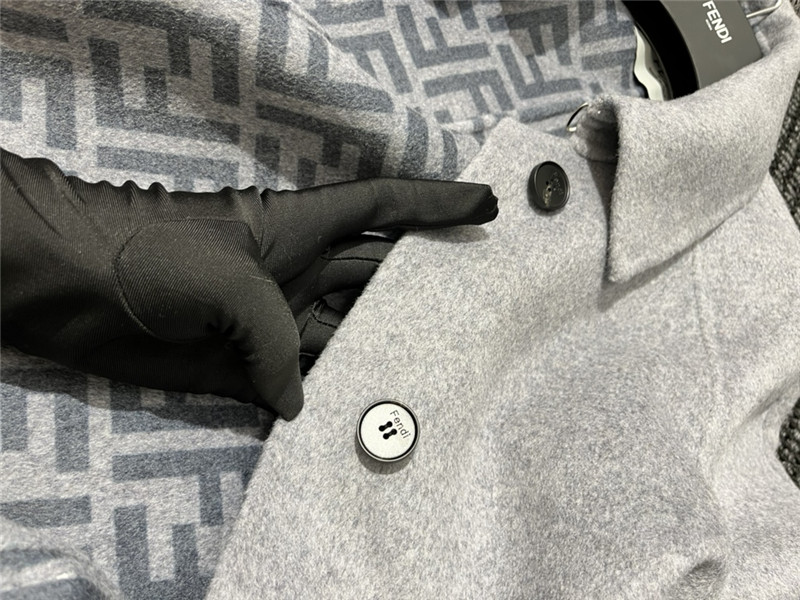 F**di cashmere coat