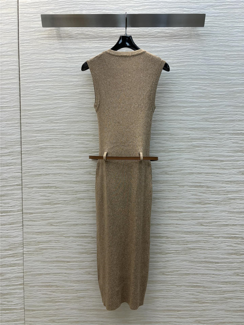 Pra*a sleeveless vest dress