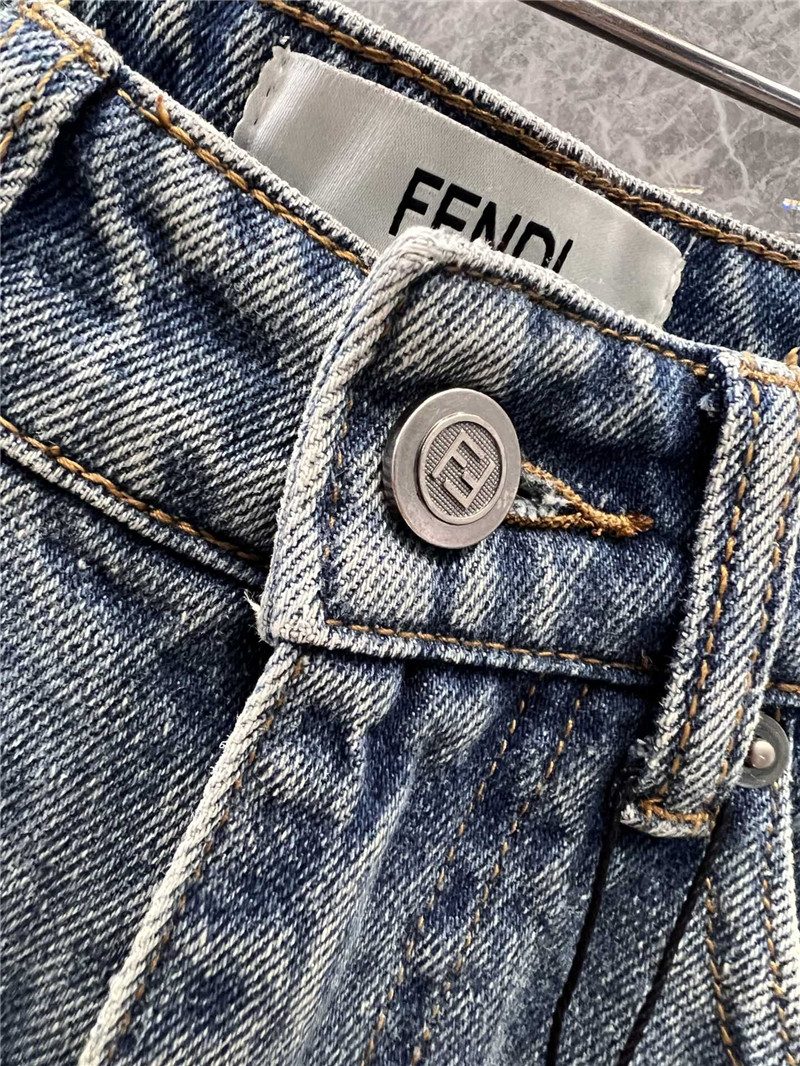 F**di denim trousers
