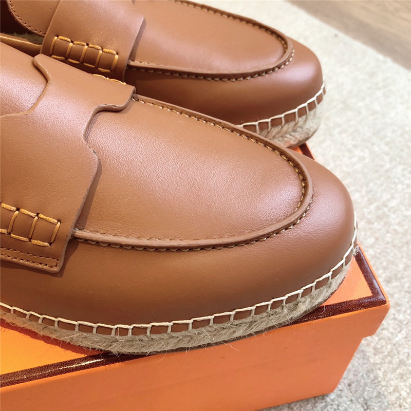 H**me5 trip espadrille brown