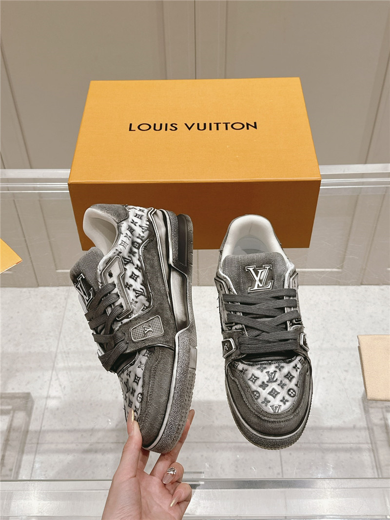 l0vis Vvtt0n lv gray trainer sneaker