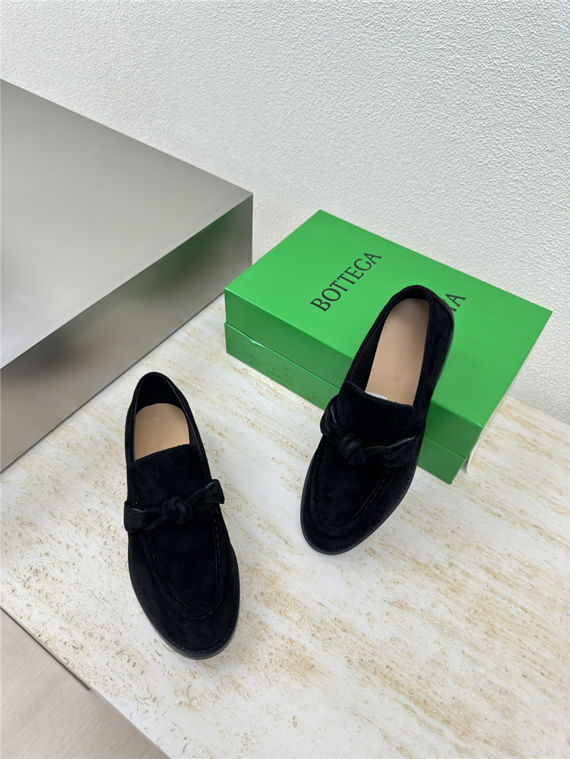b0tt*ga Ven*ta astaire loafer in black suede