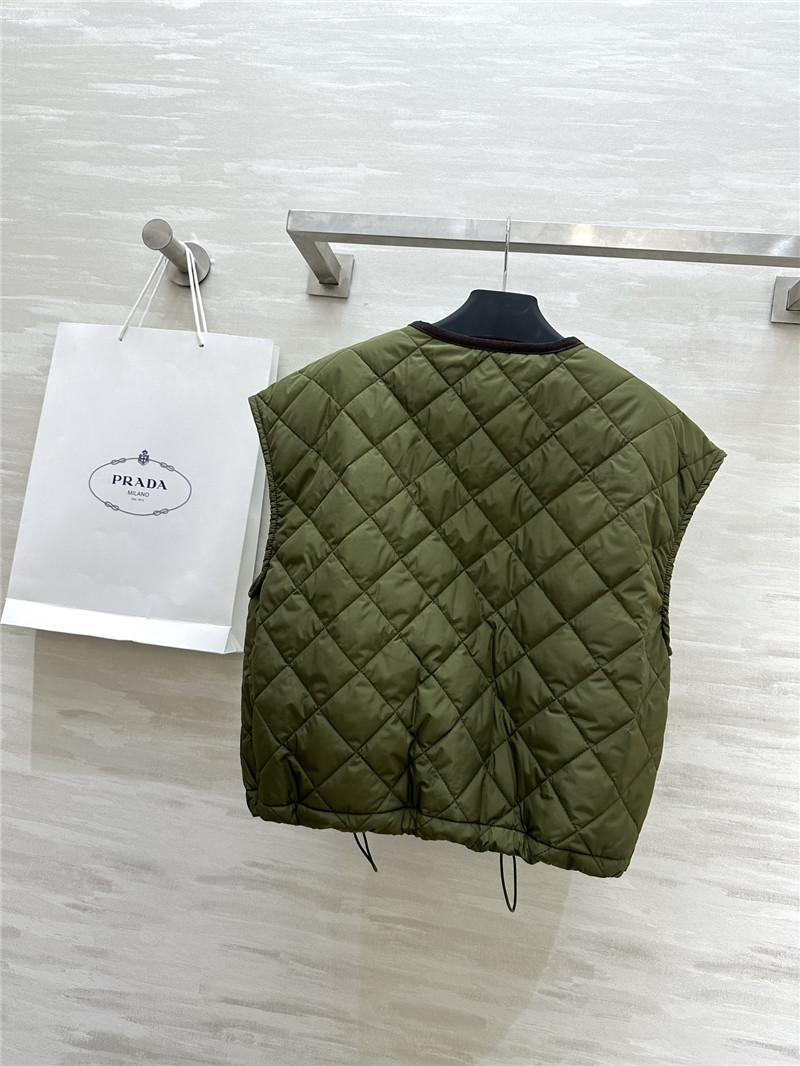 Pra*a quilted padded vest