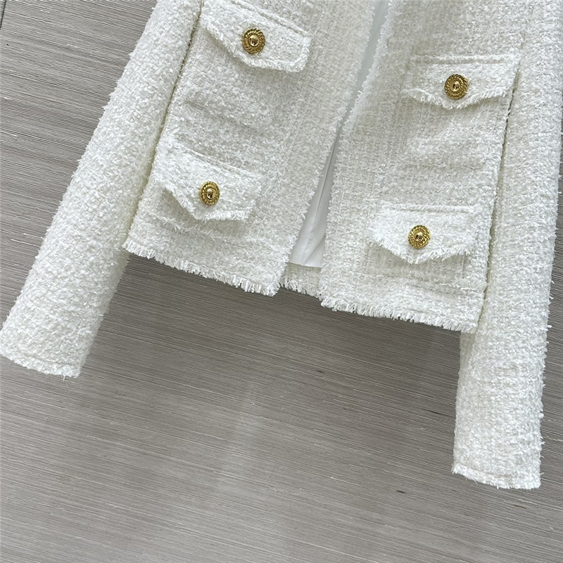 Balmain crew neck blazer