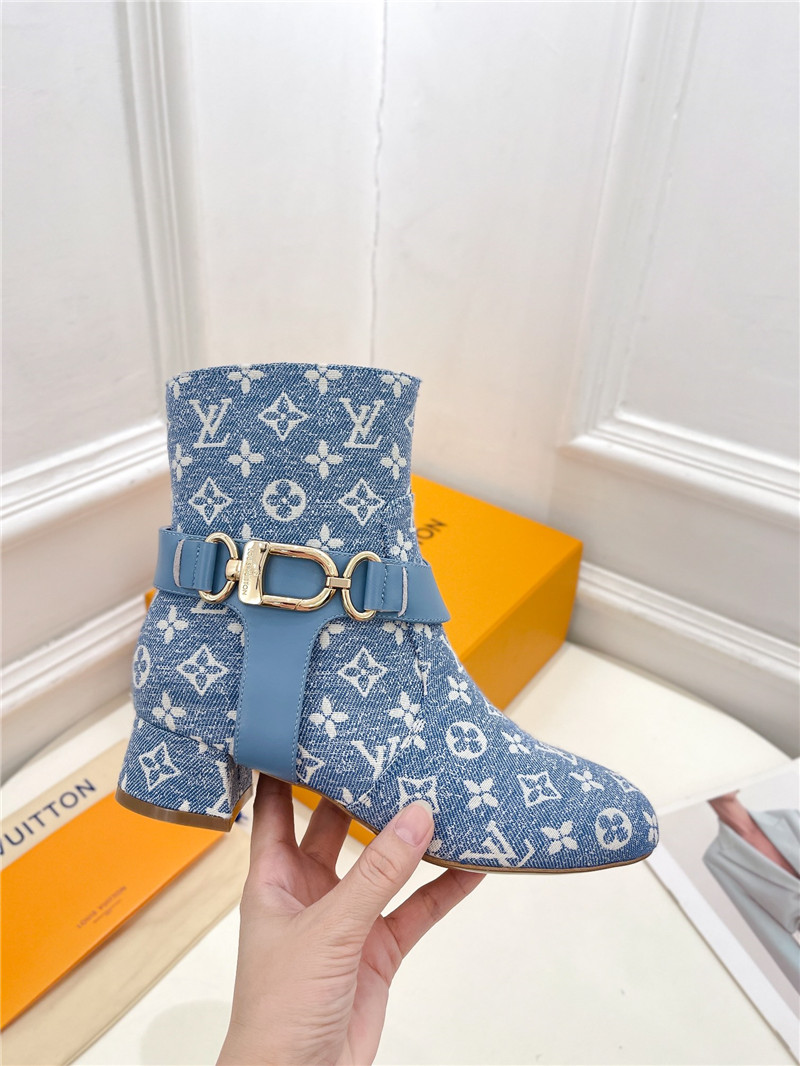 l0vis Vvtt0n denim westside ankle boots