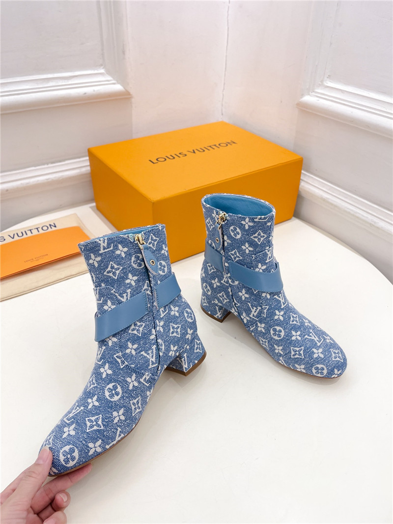 l0vis Vvtt0n denim westside ankle boots
