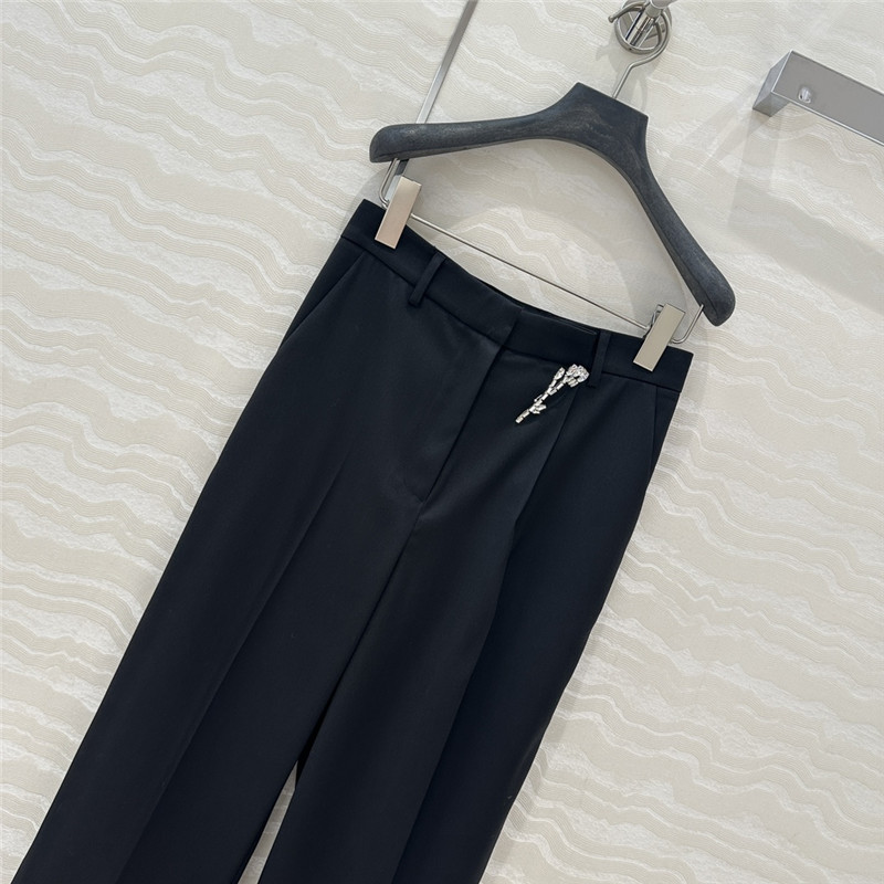 Pra*a wool trousers