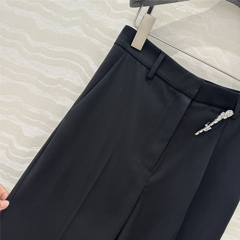 Pra*a wool trousers