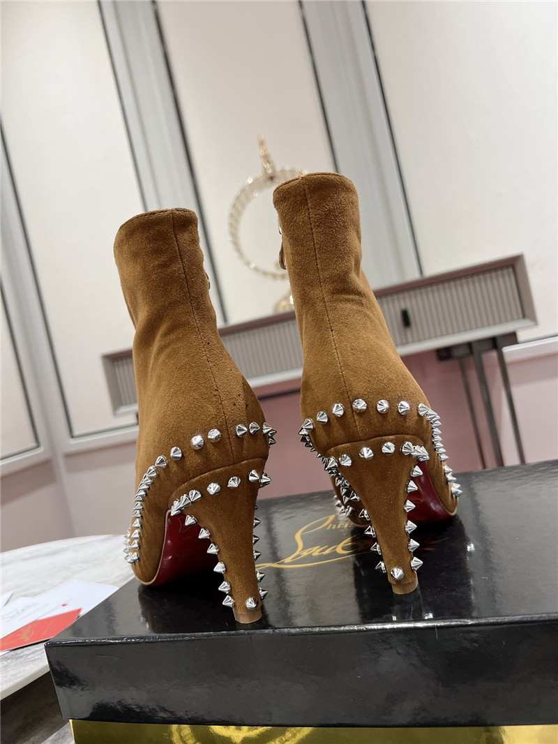 Chr1st1an louboutin black so kate ankle boots