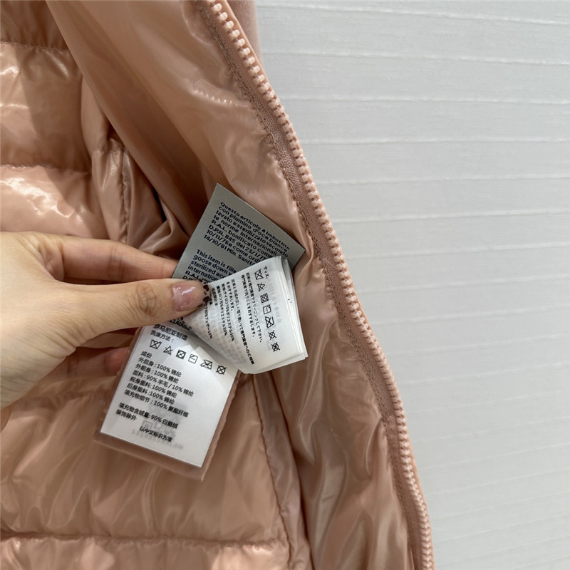 Moncler patchwork down jacket