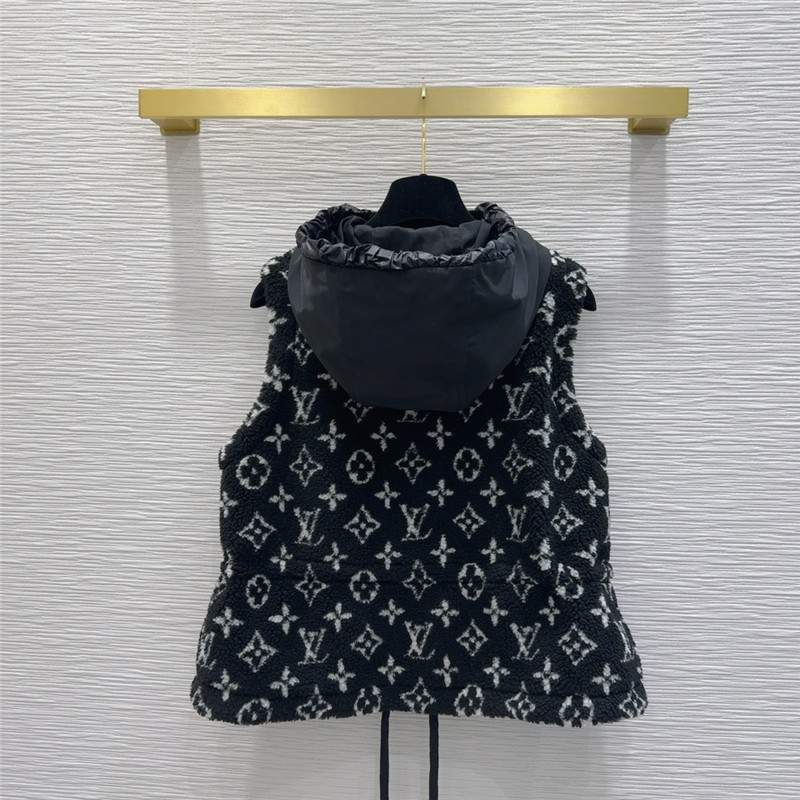 l0vis Vvtt0n lv printed vest jacket