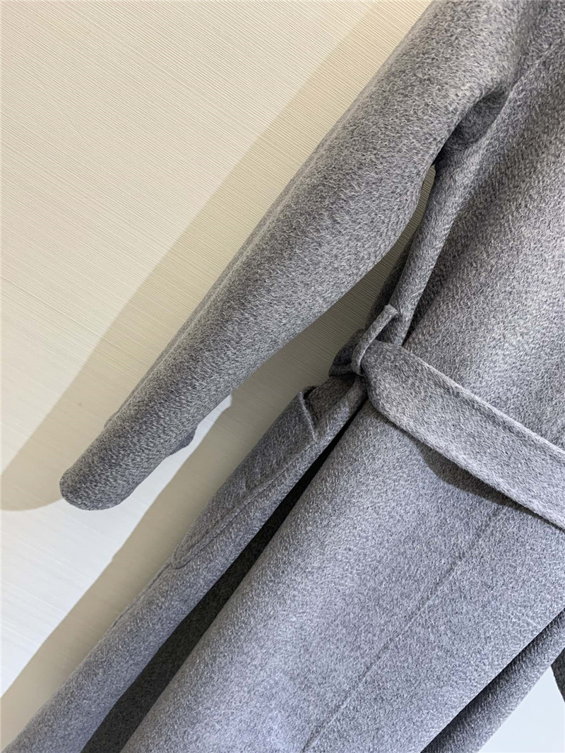 Vanitoo Water Ripple Cashmere Coat