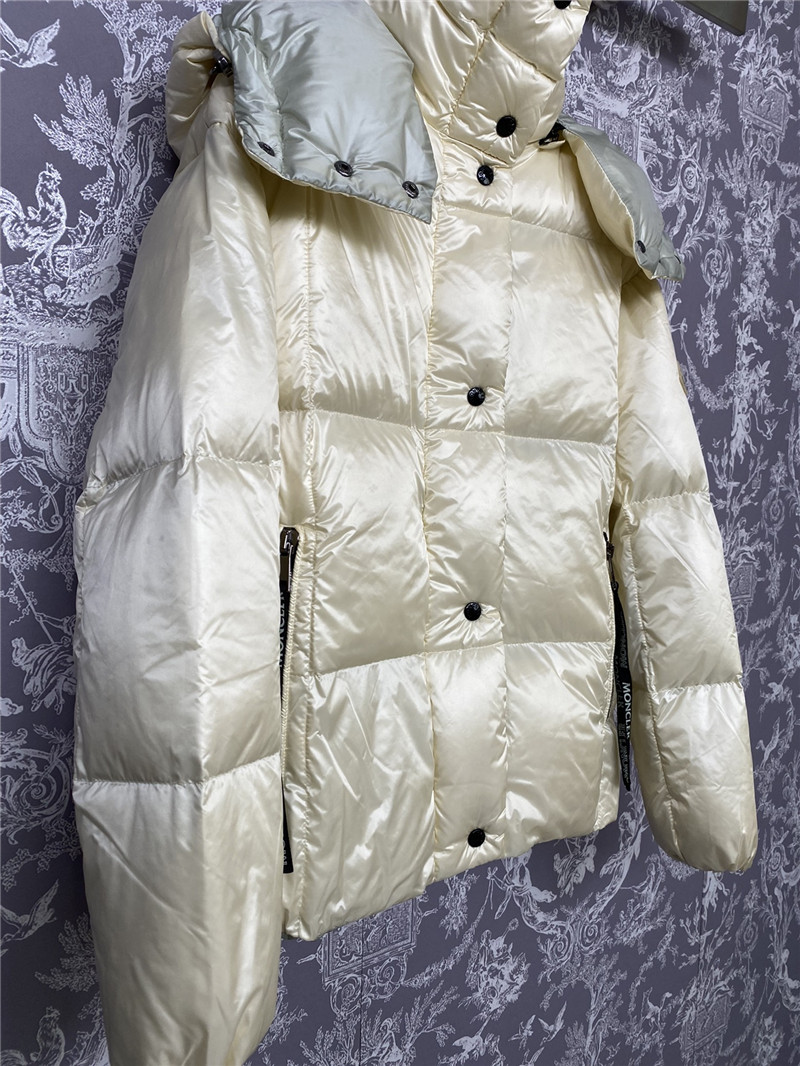 Moncler color block down jacket