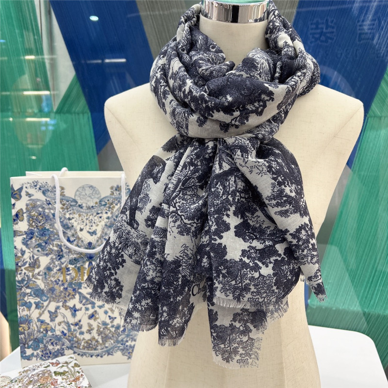 D10r jouy printed shawl