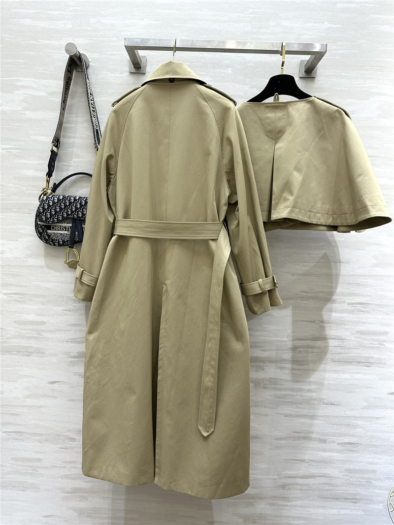 Chloé two-piece trench coat