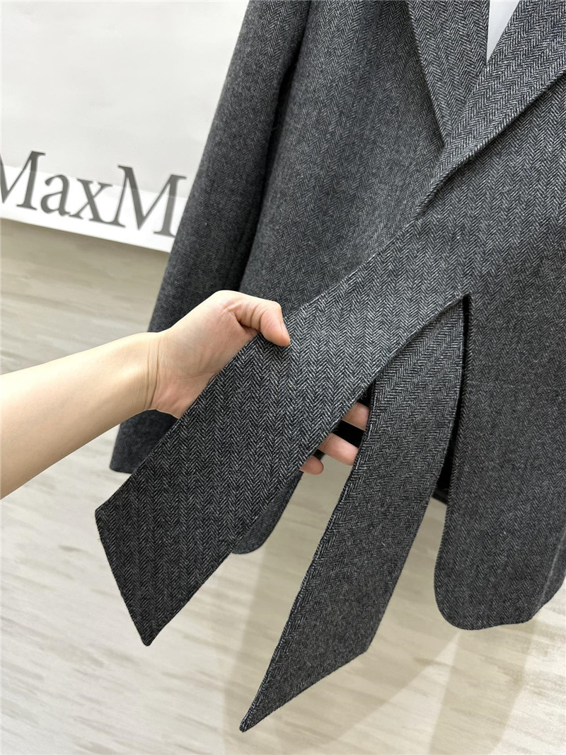 Vanitoo tie-belt blazer
