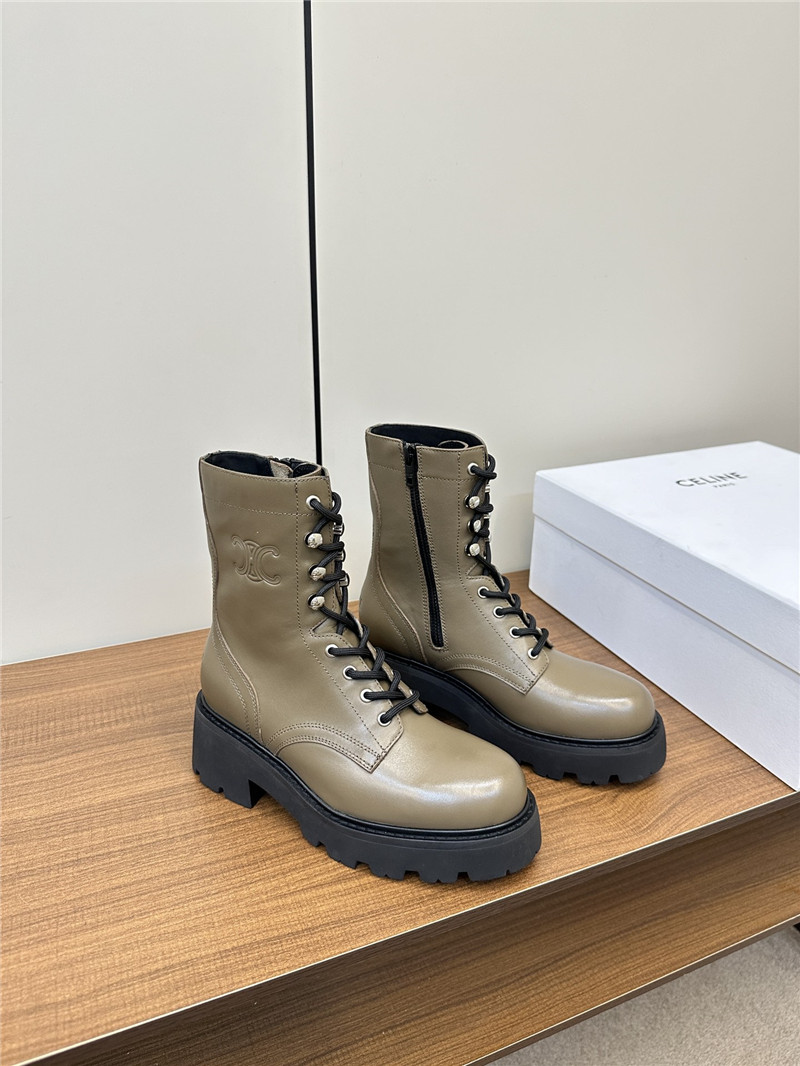 Ce1i*e triomphe rangers calfskin boots