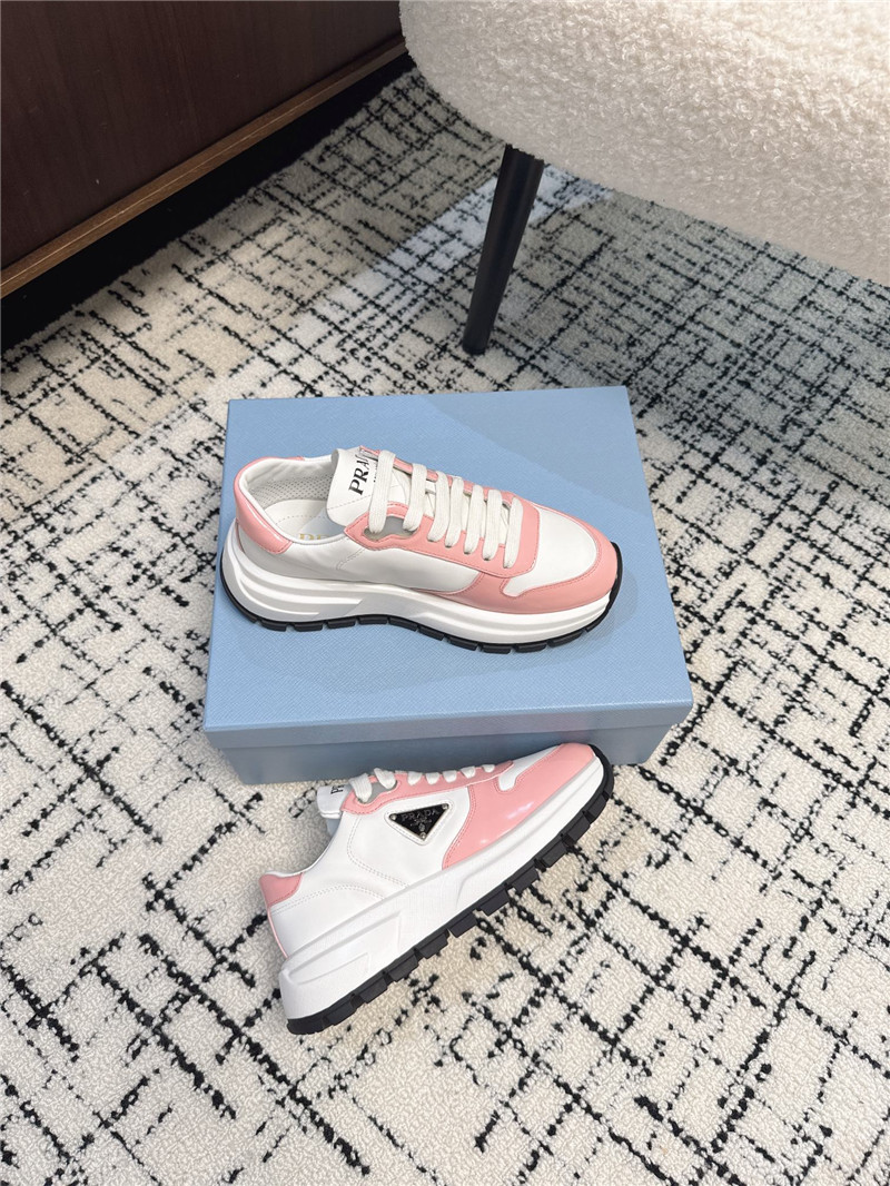 Pra*a prax 01 leather sneakers pink