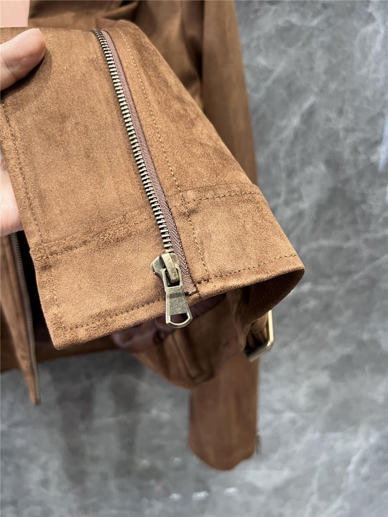 M1um1u suede jacket