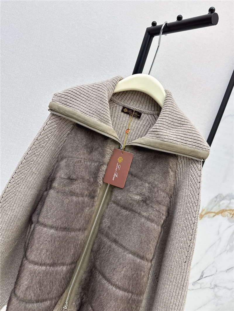 L0r0 P1ana patchwork down jacket