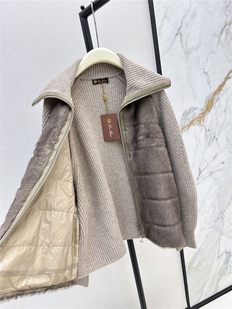 L0r0 P1ana patchwork down jacket
