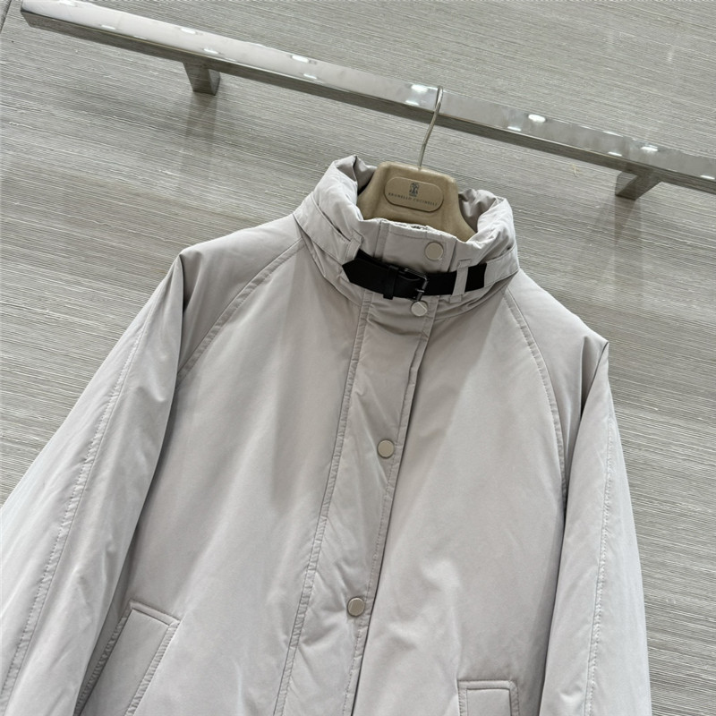 BC cotton canvas down jacket