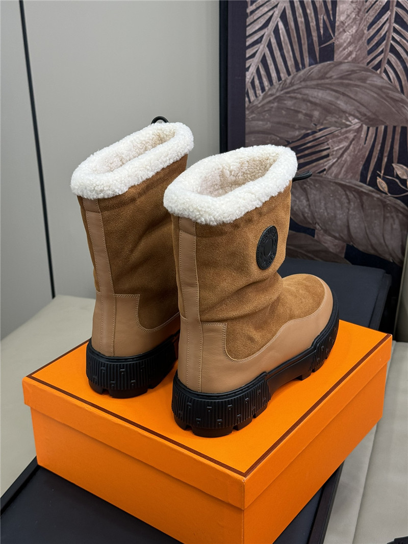 H**me5 journey brown suede ankle boots