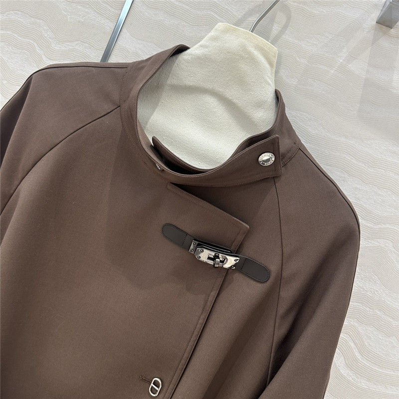 H**me5 oversized trench coat