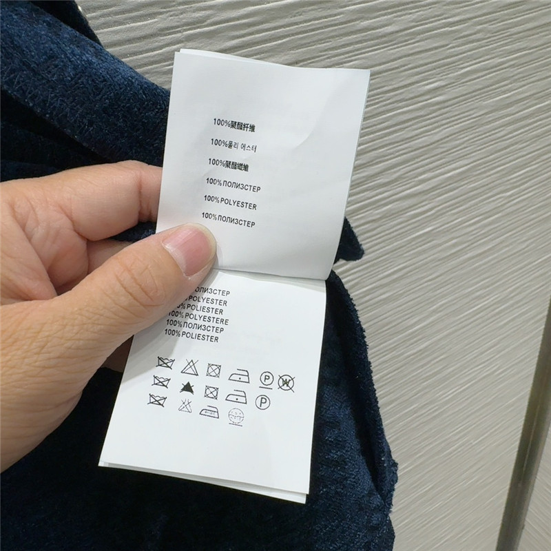 M1um1u jacquard shirt denim jacket