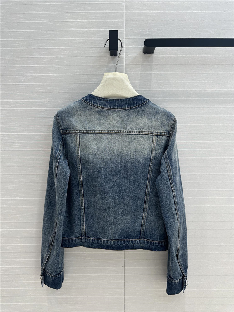 Ch**el denim jacket small coat