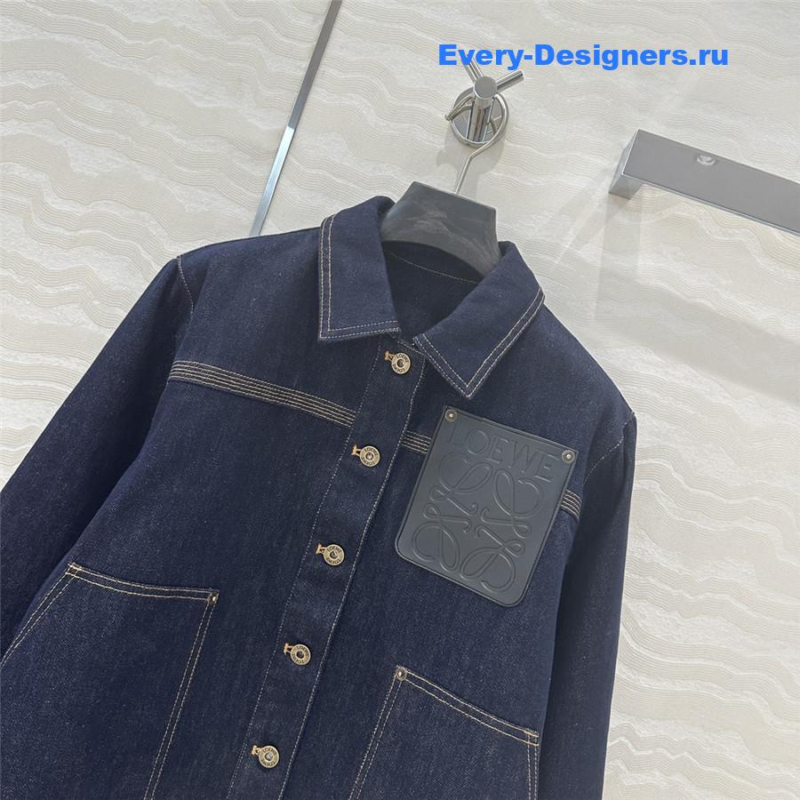 L0ew* denim jacket