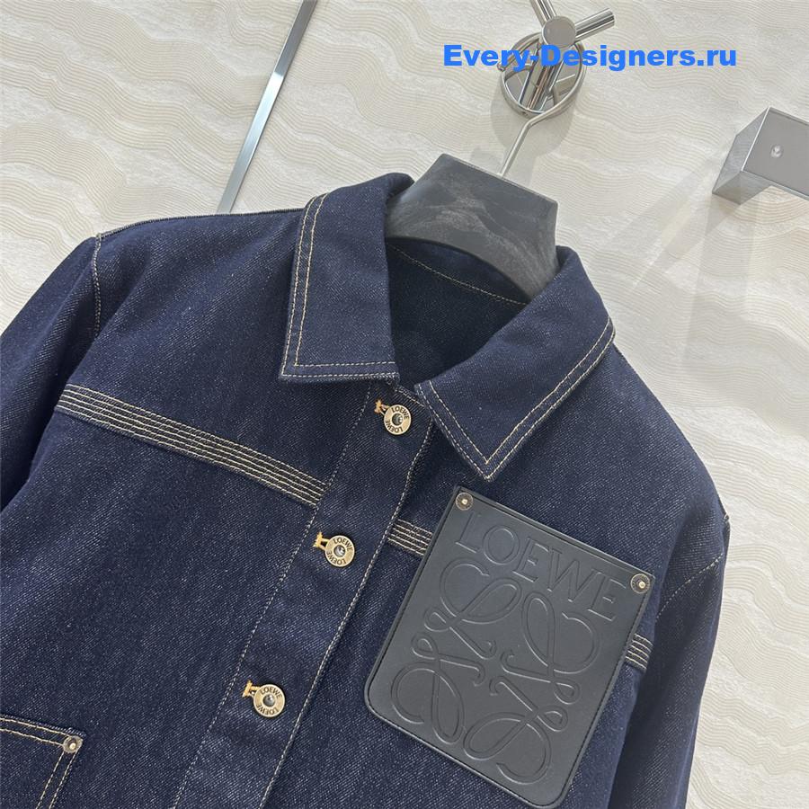 L0ew* denim jacket