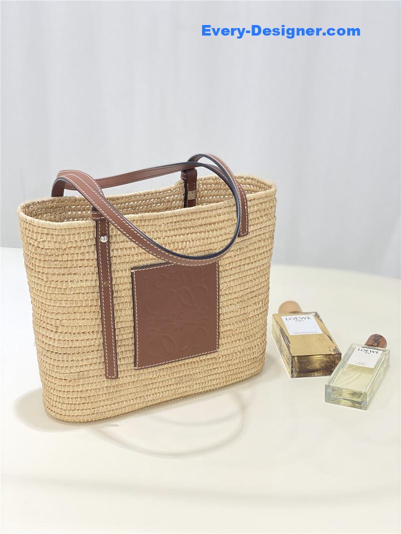 L0ew* shigra basket bag
