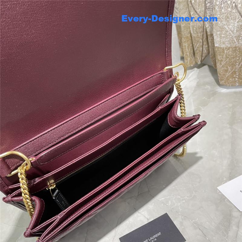 Y51 becky sheepskin chain bag