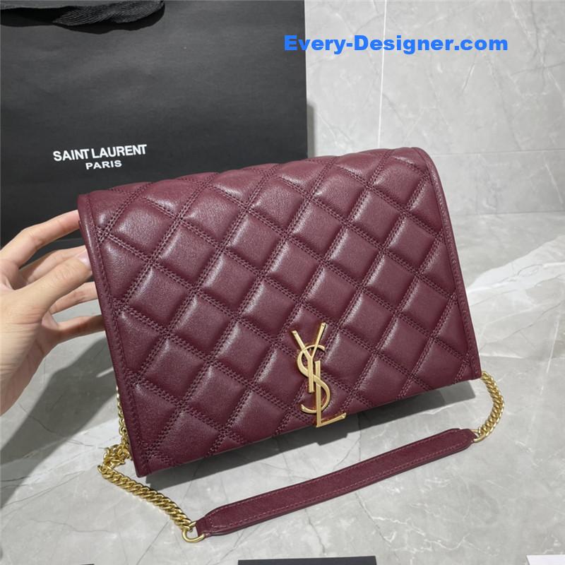 Y51 becky sheepskin chain bag