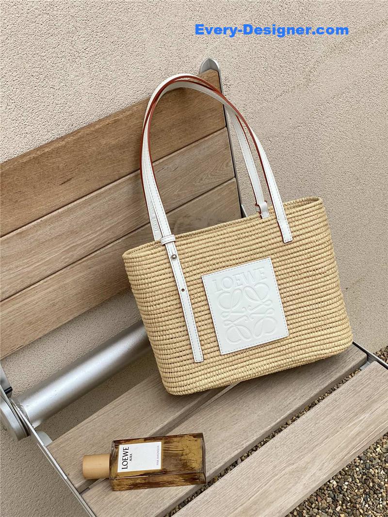 L0ew* shigra basket bag