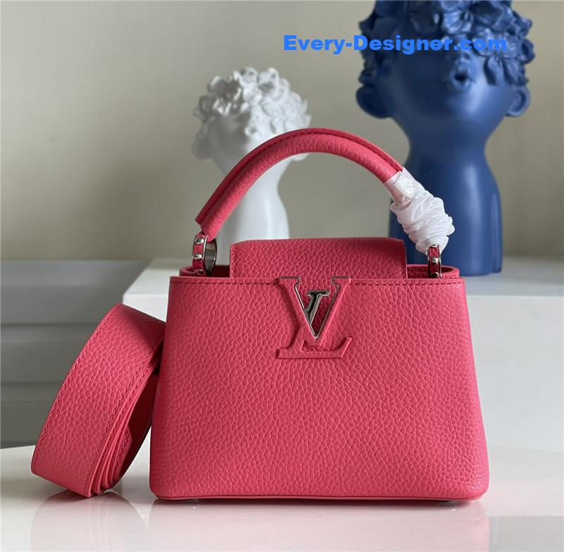 l0vis Vvtt0n lv capucines mini bag red