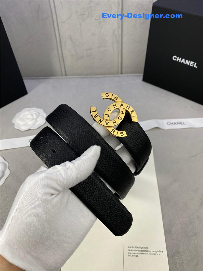 Ch**el logo classic belt