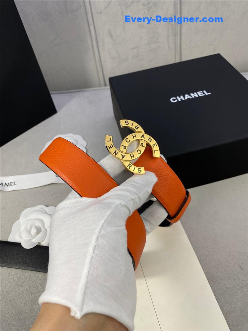 Ch**el logo classic belt