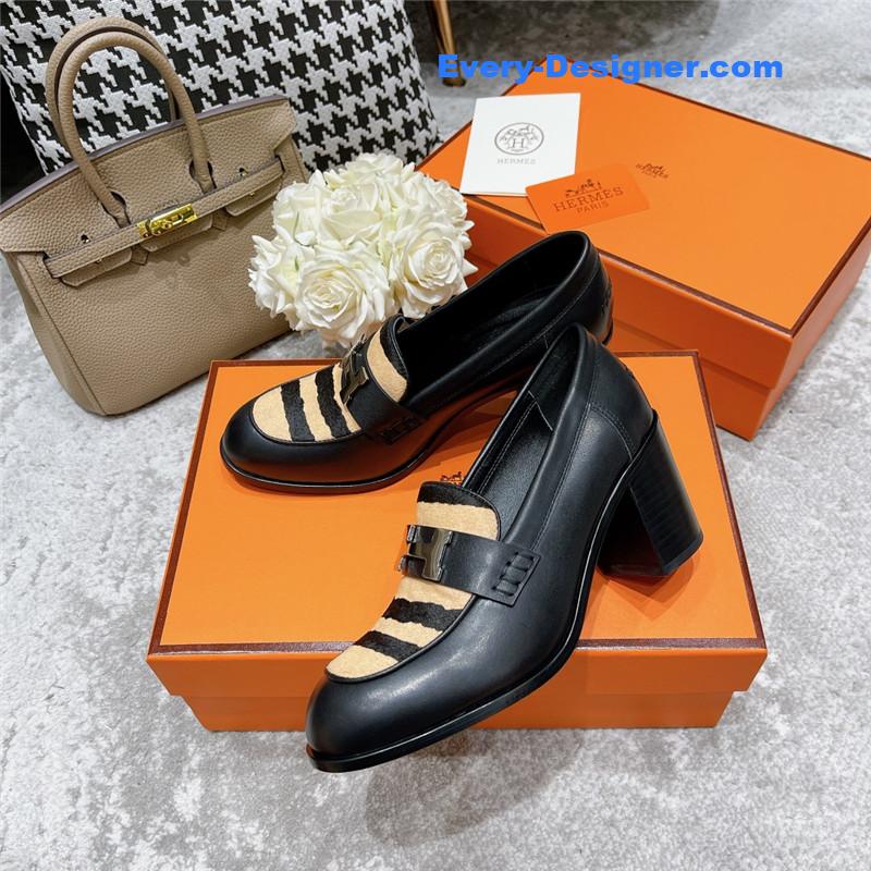 H**me5 dauphine mid heel mules