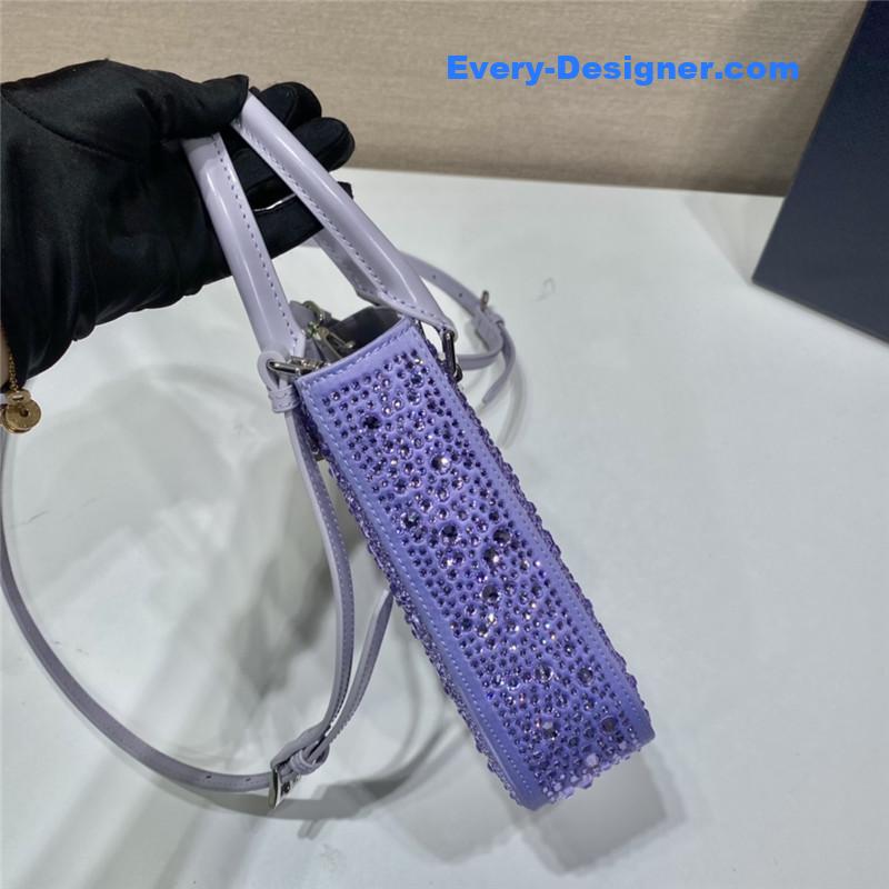Pra*a crystal tote bag