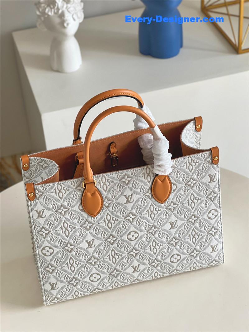 l0vis Vvtt0n lv monogram onthego tote bag