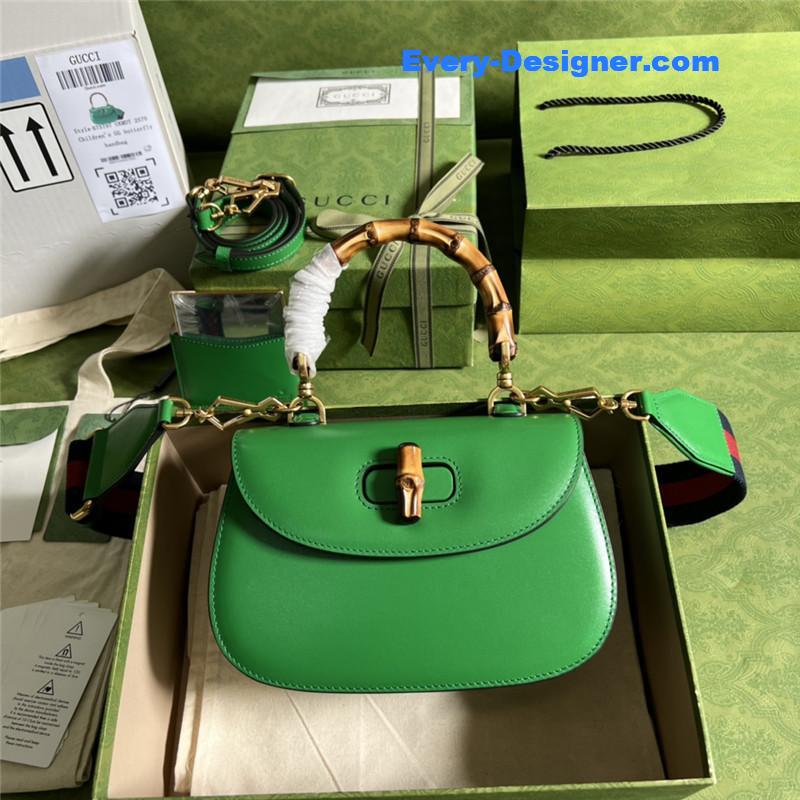 Gvc*1 bamboo 1947 series bamboo small handbag
