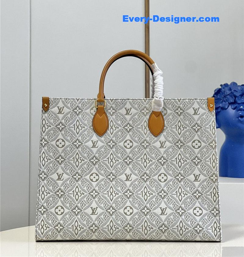 l0vis Vvtt0n lv onthego large canvas bag