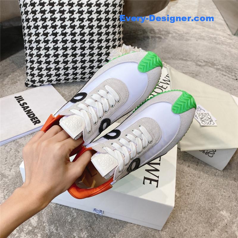 L0ew* logo sneakers womens