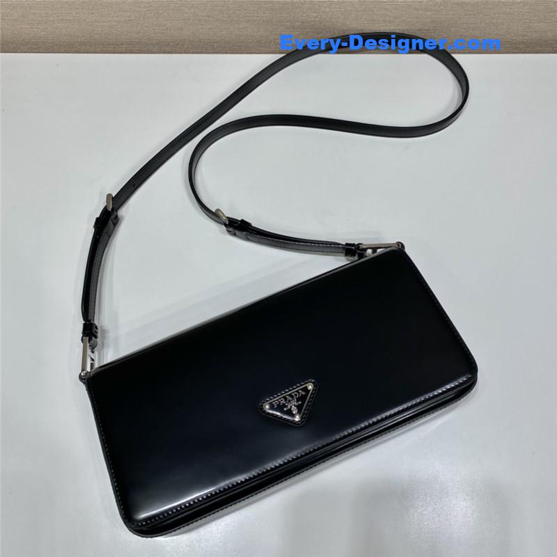 Pra*a new flap shoulder bag