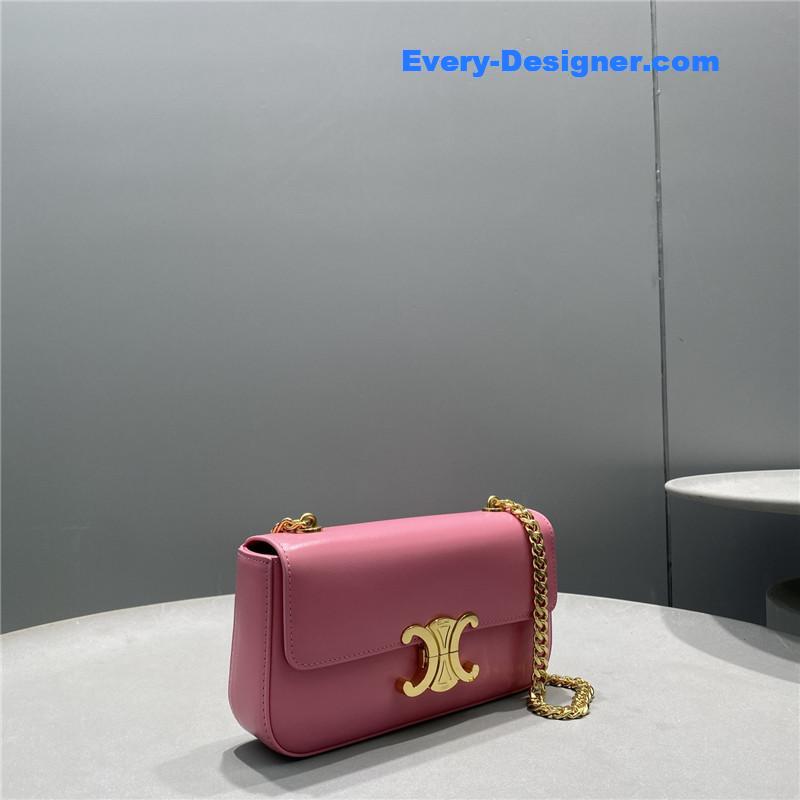 Ce1i*e triomphe chain shoulder bag small