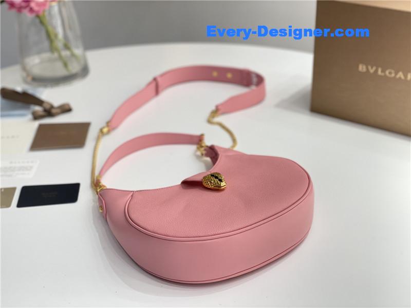 Bv1g*ai serpenti leather hobo bag
