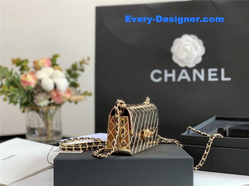Ch**el limited gold flap bag