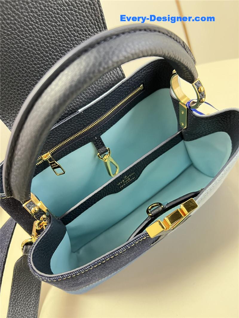 l0vis Vvtt0n lv capucines bb denim bag